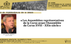 Antoine-Marie Graziani poursuit le cycle de conférences consacré aux 40 ans de l'Assemblea di Corsica 