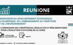 Commission du Développement Economique, du Numérique, de l’Aménagement du Territoire et de l’Environnement et la Commission des Compétences Législatives et Réglementaires et pour l'Evolution Statutaire de la Corse
