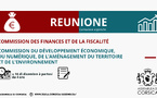 Réunion conjointe de la Commission du développement économique, du numérique, de l'aménagement du territoire et de l'environnement et de la Commission des finances et de la fiscalité 