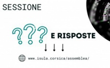 Les réponses aux questions orales de la séance publique de l'Assemblée de Corse du 30 novembre sont en ligne 