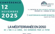 Corsica Pruspettiva 2050 : Conférence sur la méditerranée en 2050