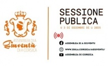 Consultez l'ordre du jour de la séance publique de l'Assemblea di a Giuventù du 3 décembre 2025