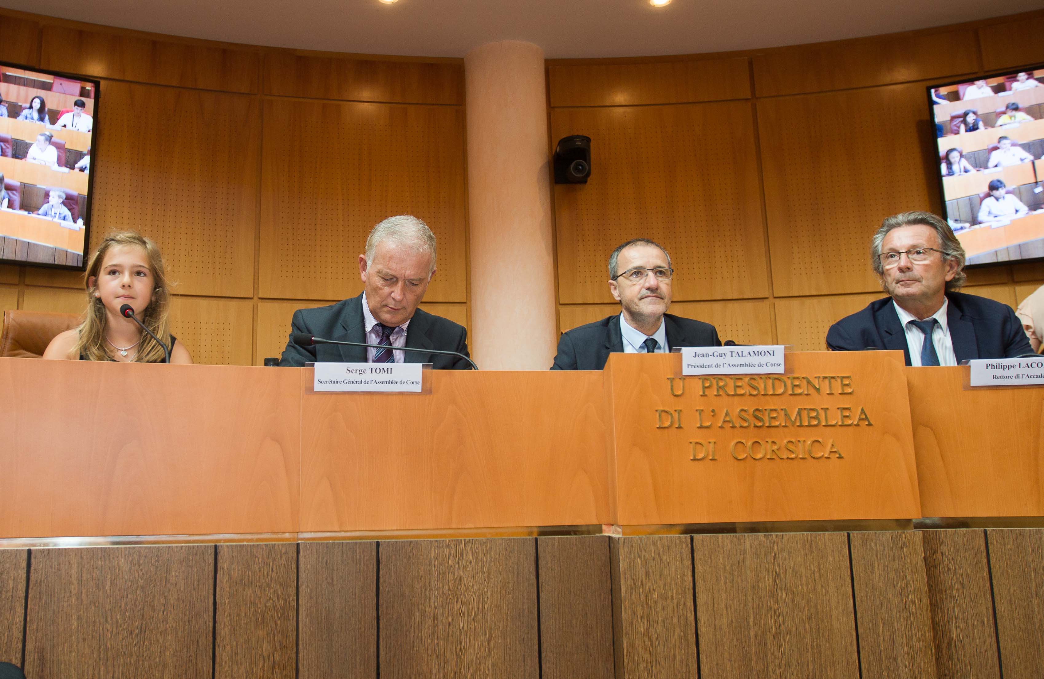 Discours du Président de l'Assemblée de Corse