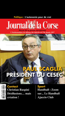 Interview du Président du CESEC - Journal de la Corse Interview du Président du CESEC - Journal de la Corse