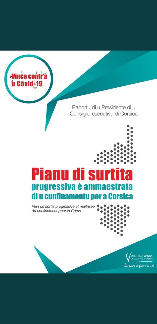 AVIS CESEC 2020-18 relatif au rapport " Pianu di surtita prugressiva è ammaestrata di u cunfinamentu per a Corsica" AVIS CESEC 2020-18 relatif au rapport " Pianu di surtita prugressiva è ammaestrata di u cunfinamentu per a Corsica"