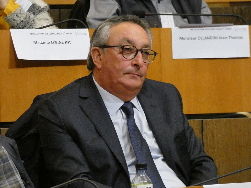 Paul SCAGLIA élu Président du CESEC de Corse