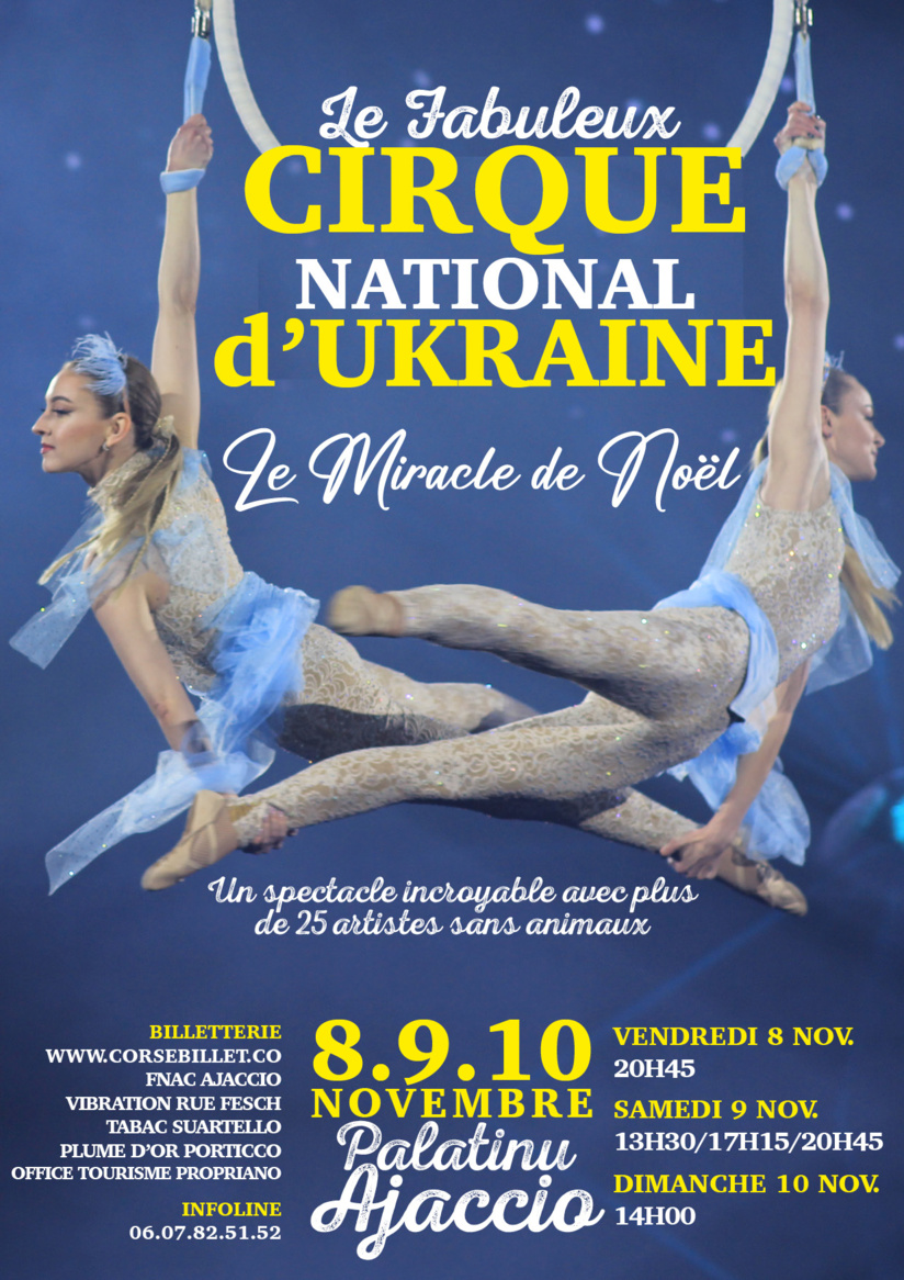 Le fabuleux cirque national d'Ukraine - U Palatinu - Aiacciu