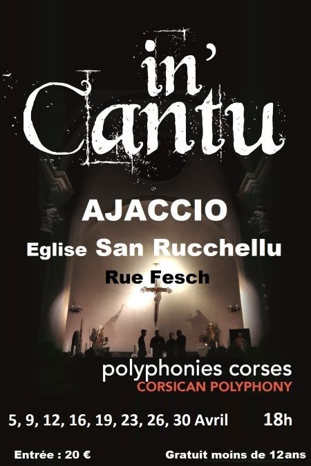 In Cantu en concert - Eglise San Ruchellu - Aiacciu