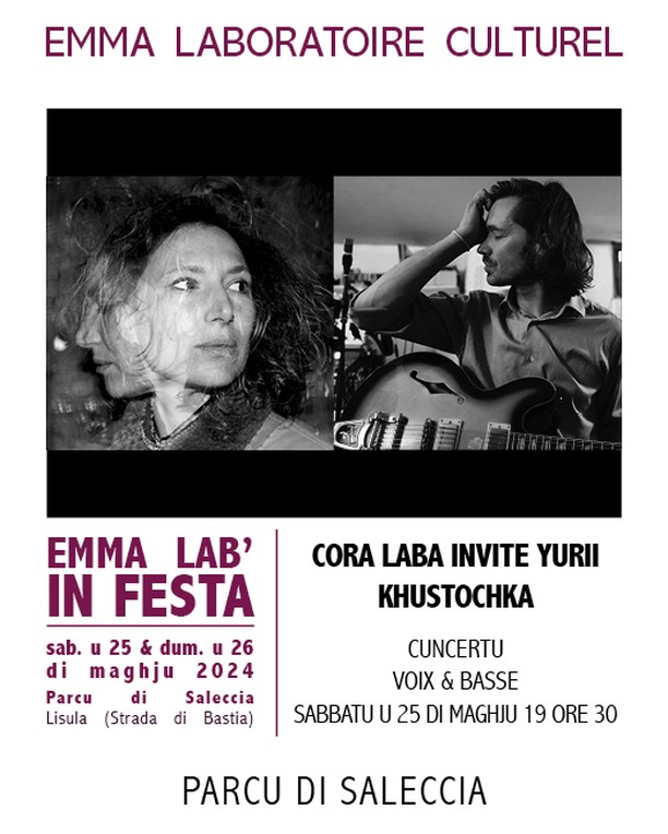 Emma Lab' in festa / Concert : Cora Laba invite Yurii Khustochka - Parc de Saleccia - Munticellu