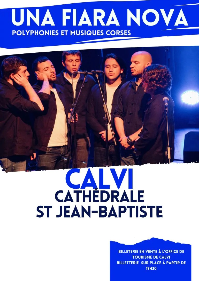 Una Fiara Nova en concert - Cathédrale Saint Jean-Baptiste - Calvi