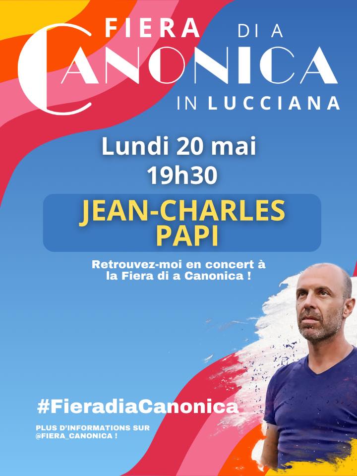 Jean-Charles Papi en concert - Fiera di a Canonica - Lucciana