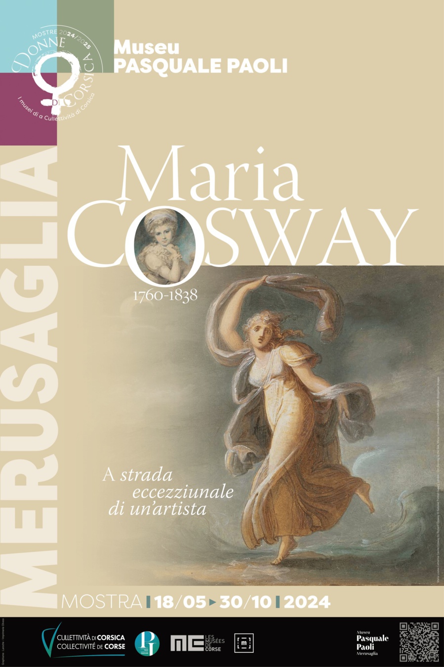 Exposition « Maria Cosway 1760-1838. A strada eccezziunale di un’artista » - Museu Pasquale Paoli - Merusaglia