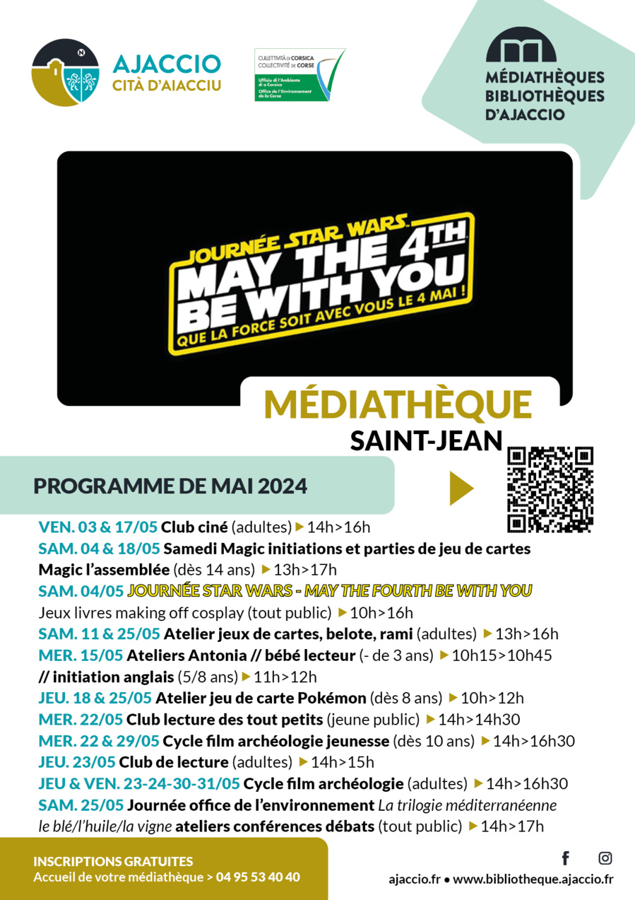 Club de lecture - Médiathèque Saint-Jean - Aiacciu