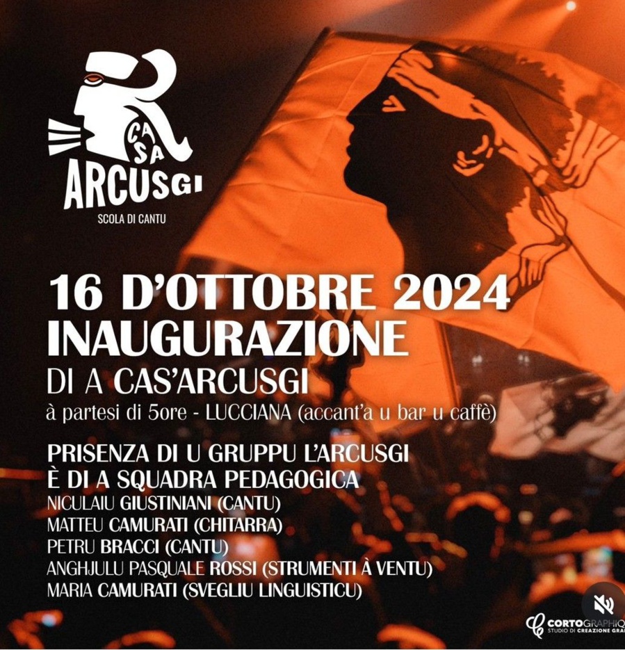 Inauguration de L'école de chant A Cas'Arcusgi - Lucciani | Agenda | a ...