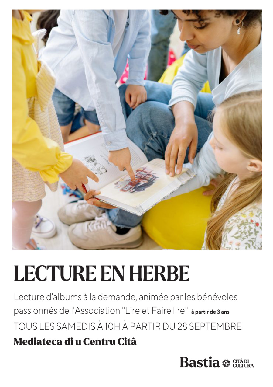 Lecture en herbe - Mediateca Centru Cità - Bastia
