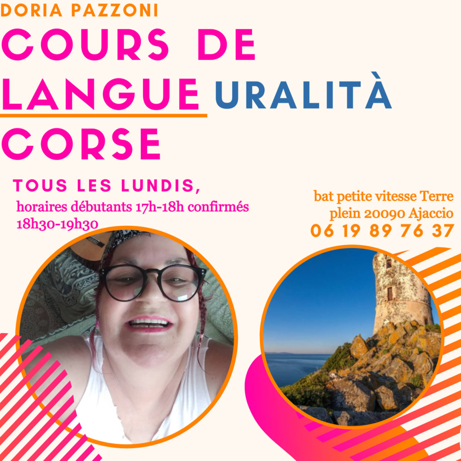 Cours de langue corse : 