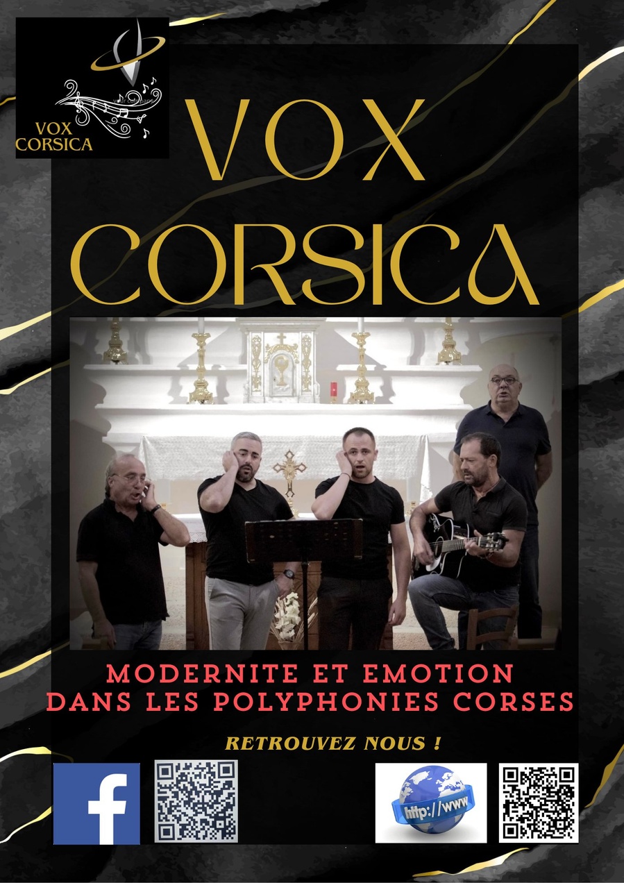 Vox Corsica en concert - Eglise Santa Maria - Ulmetu