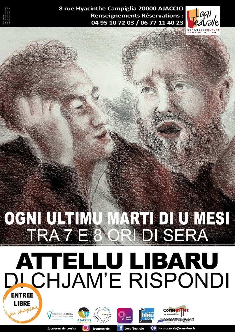 Attellu libaru di chjam'è rispondi - Spaziu Culturali Locu Teatrale - Aiacciu