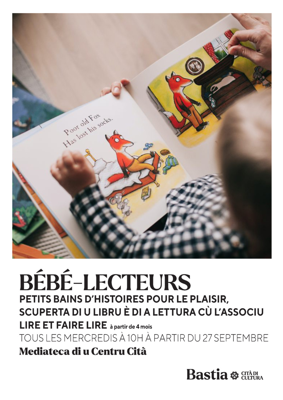 Bébés lecteurs - Mediateca Centru Cità - Bastia