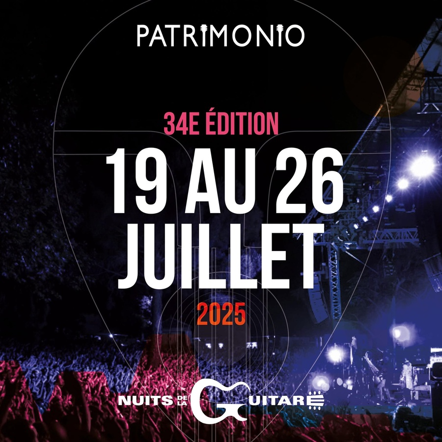 34ème nuits de la guitare de Patrimoniu - Théâtre de verdure 