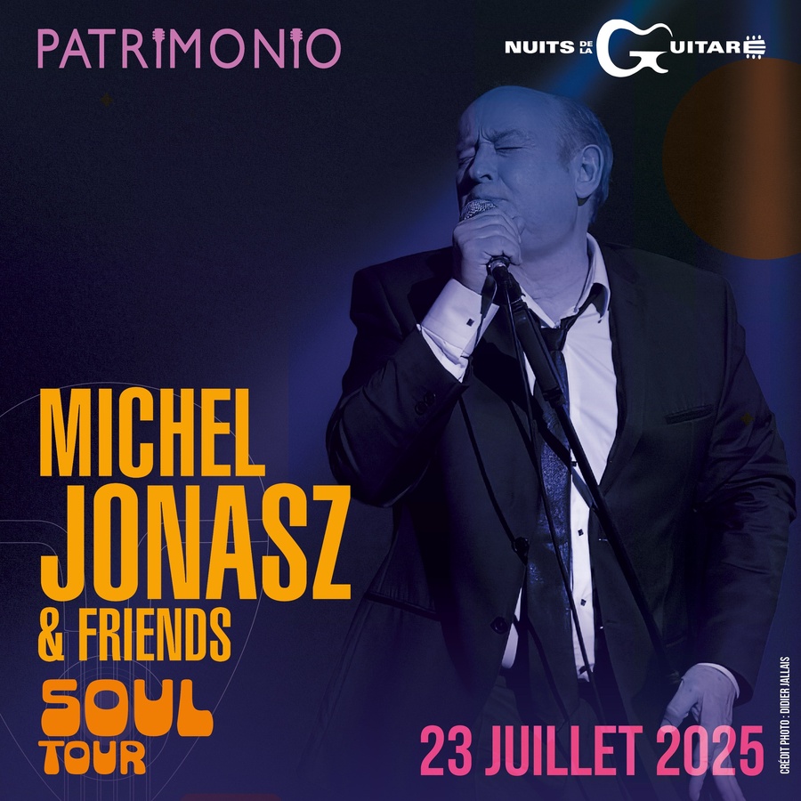 34ème nuits de la guitare de Patrimoniu / Michel Jonasz and Friends - Théâtre de verdure - Patrimoniu