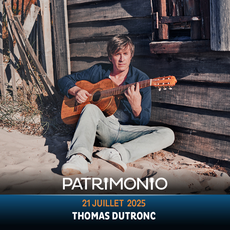 34ème nuits de la guitare de Patrimoniu / Thomas Dutronc - Théâtre de verdure - Patrimoniu