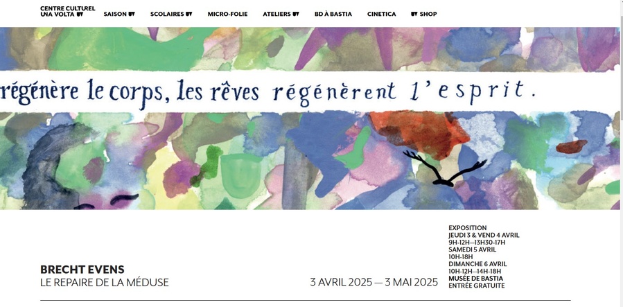 BD à Bastia 2025 / Exposition Brecht Evens 