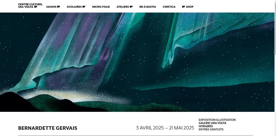 BD à Bastia 2025 / Exposition de Bernardette Gervais - Galerie Una Volta - Bastia