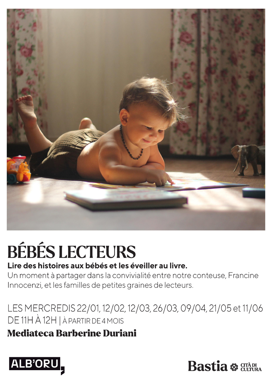 Bébés lecteurs - Médiathèque Barberine Duriani - Bastia