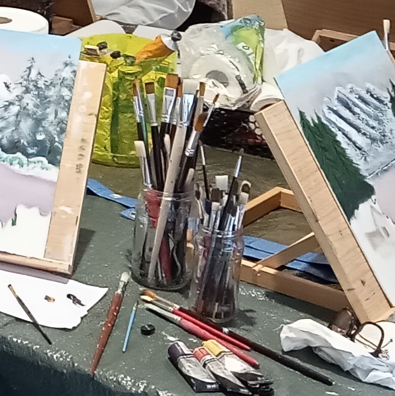 Exposition collective des adhérents de l'atelier d'initiation à la peinture - L’Appuntu - Bastia