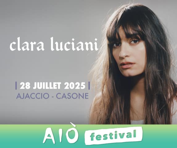 Aiò Festival / Clara Luciani en concert - Théâtre de verdure du Casone - Aiacciu
