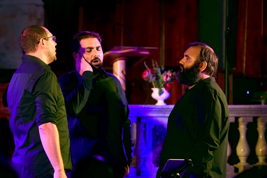 Meridianu en concert - Église - Santa Lucia di Portivechju