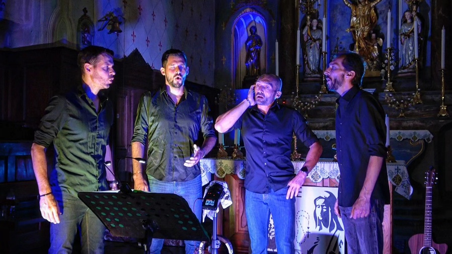 Spartera en concert - Église - Santa Lucia di Portivechju