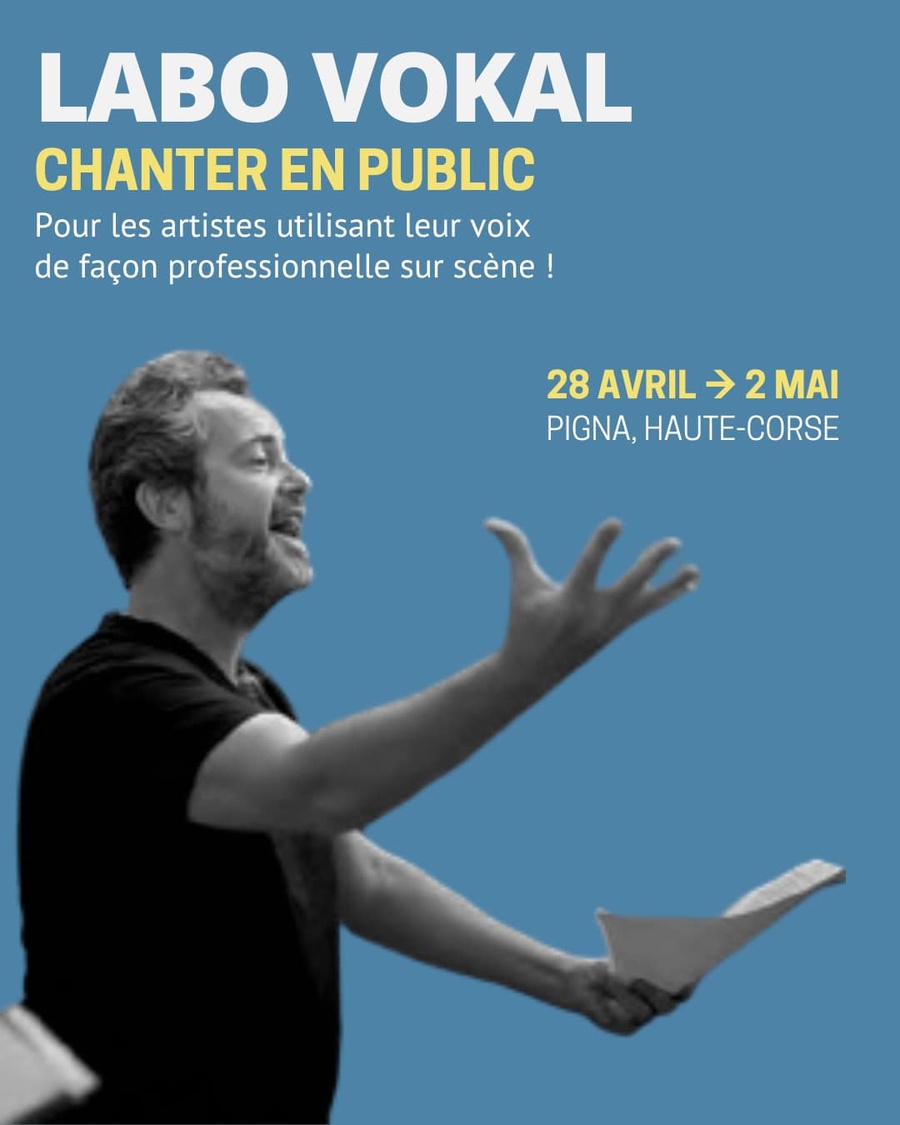 Stage dédié aux artistes 
