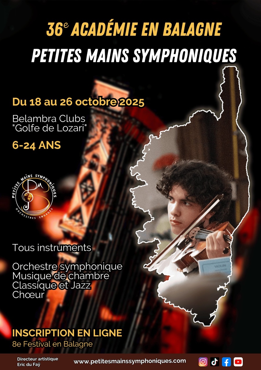 36e Académie Petites Mains Symphoniques - Belambra clubs - Belgudè