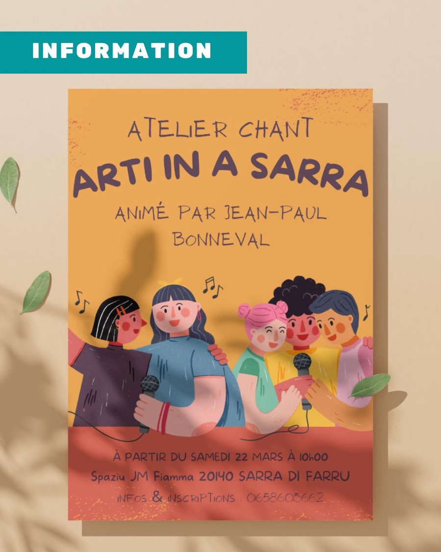 Atelier de chant animé par Jean-Paul Bonneval et proposé par l’association 