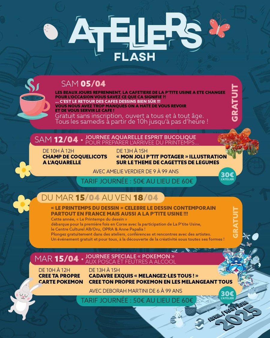 Atelier créatif :
