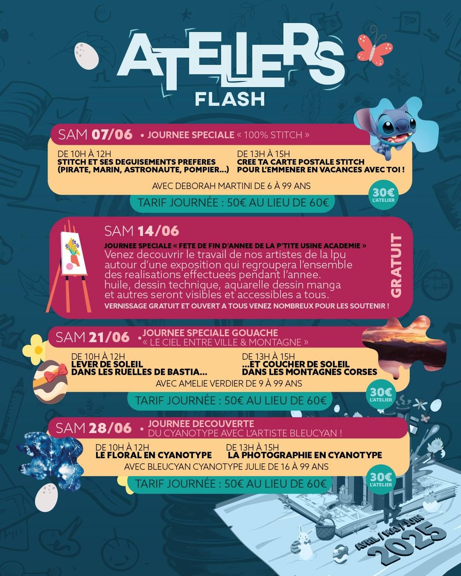 Ateliers de création : Journée spéciale 