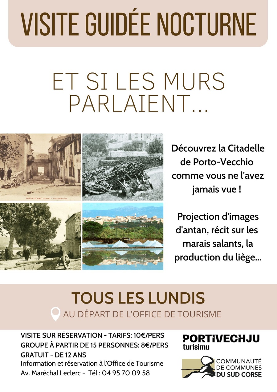 Visite guidée nocturne : 