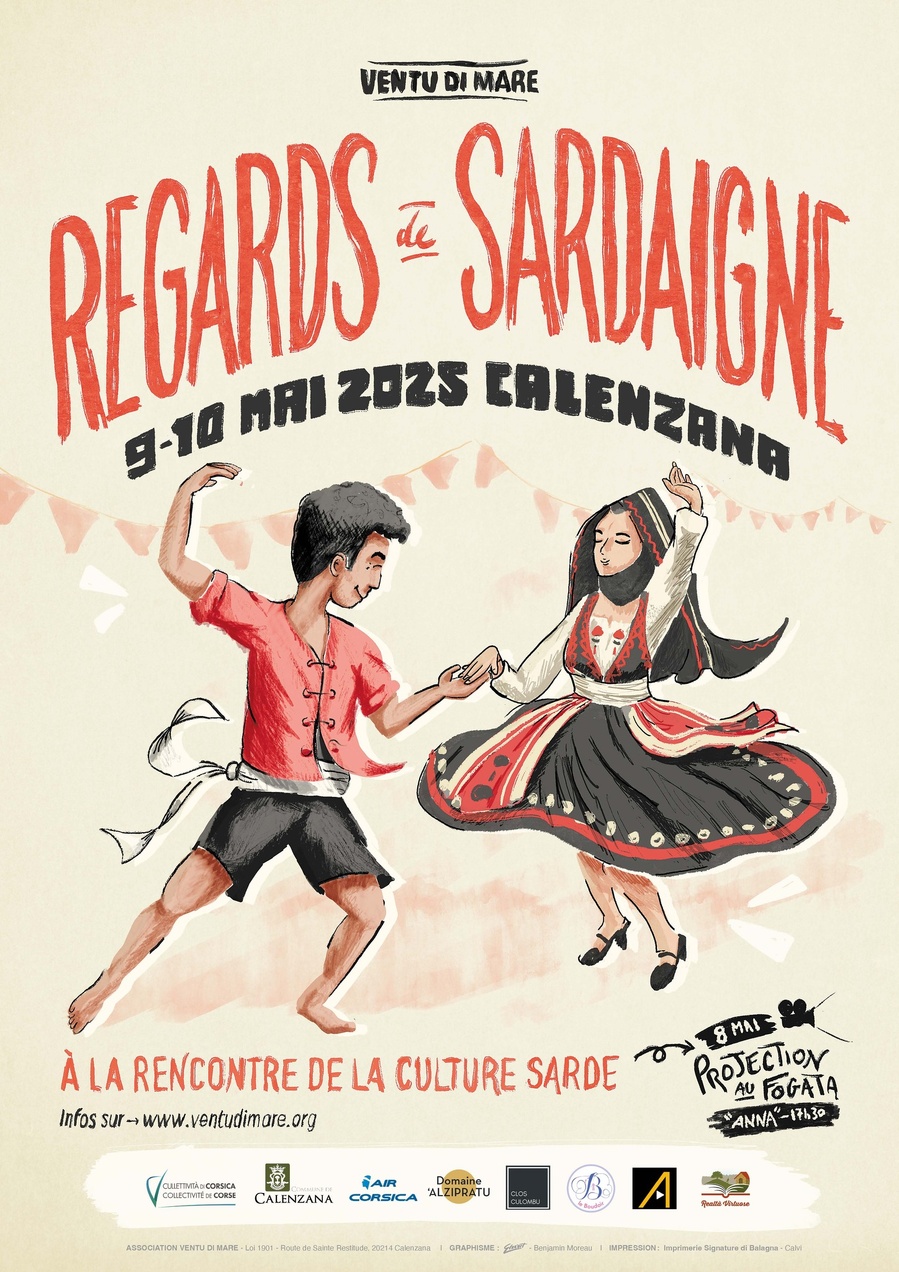 Regards de Sardaigne : A la rencontre de la culture sarde (Musique, danse, projection, rencontres ...) - Calinzana 