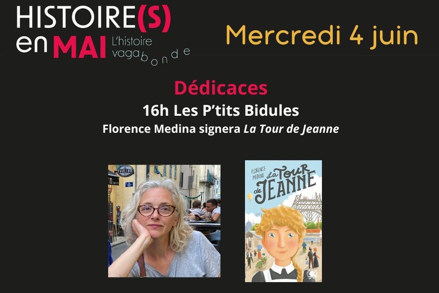 Histoire(s) en Mai, A storia vagabonda / Rencontre-dédicace avec Florence Medina autour de son livre 