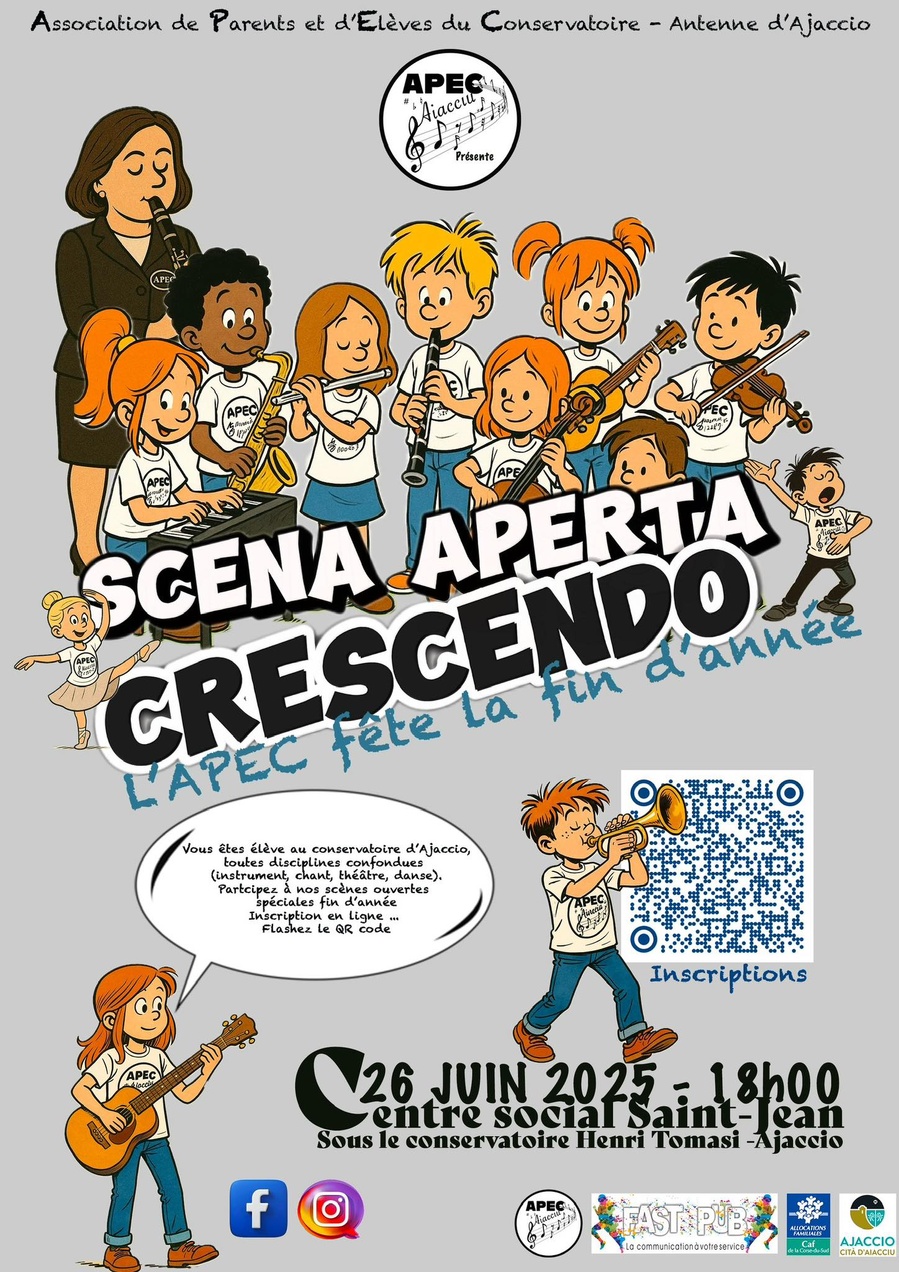 Scena aperta : L’APEC fête la fin d’année! - Centre social Centre social Saint Jean - Aiacciu 