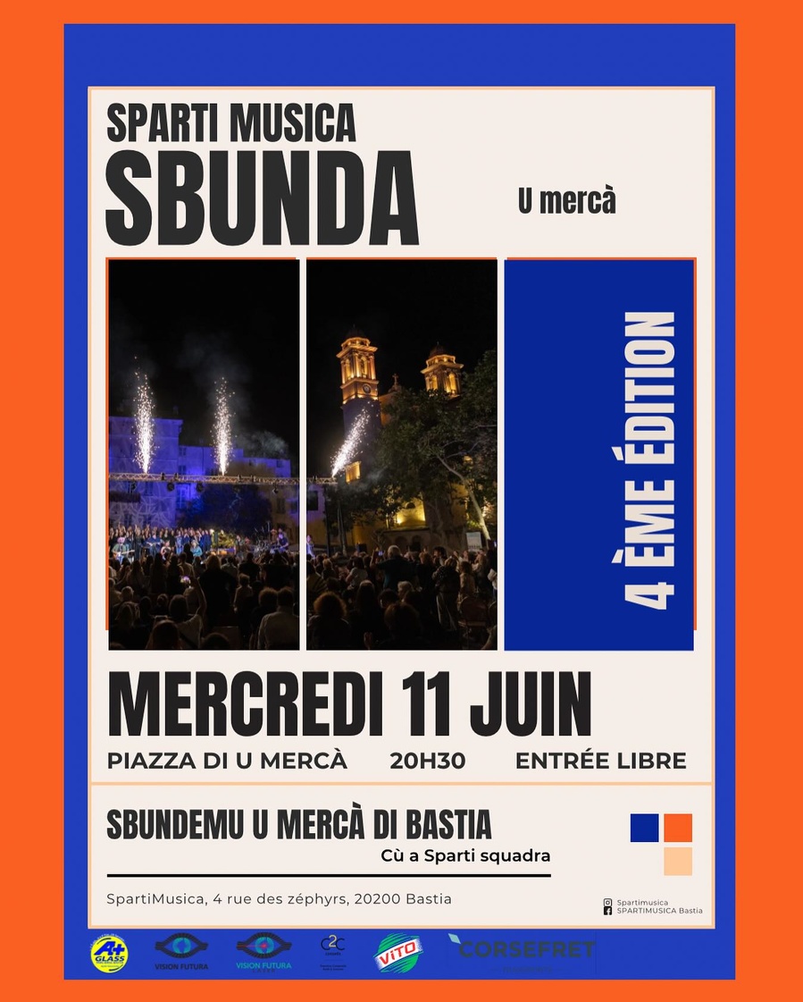 "Sbunda U merca", 4 ème édition par Spartimusica - Place du Marché