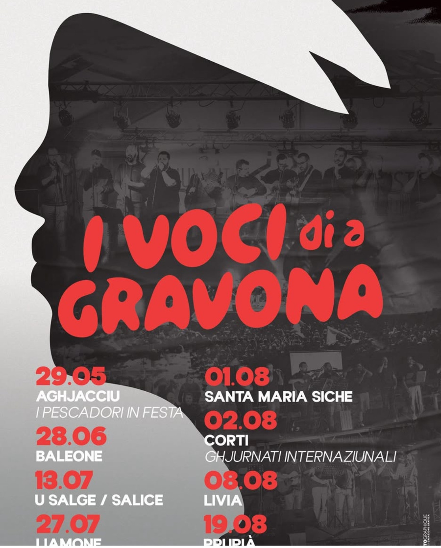Concert du groupe "I Voci di a Gravona"