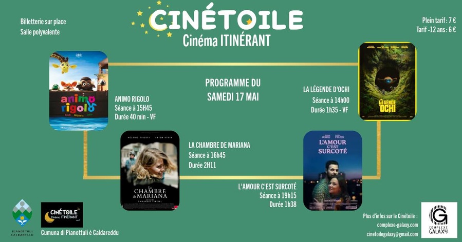 Cinétoile / Projection des films : 