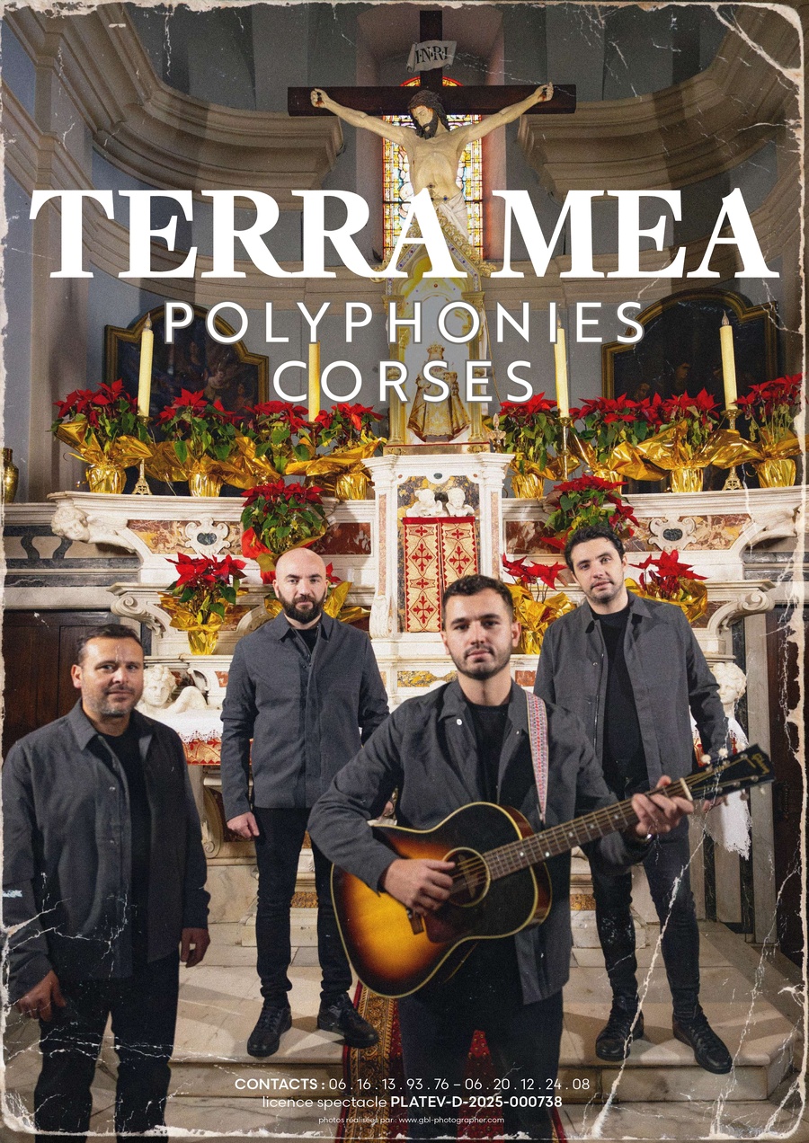 Polyphonies du Mercredi en Pays d'Ajaccio avec le groupe : "Terra Mea" - Eglise Saint Roch