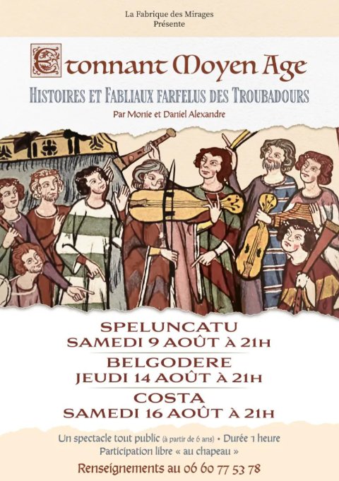 Spectacle de la Fabrique des Mirages : 