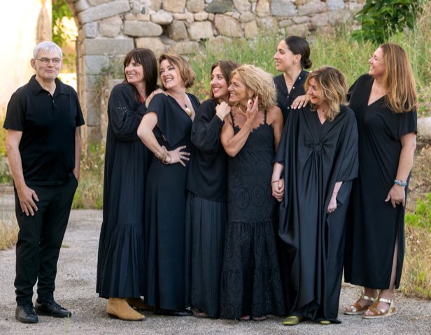 Polyphonies du Mercredi en Pays d'Ajaccio avec le groupe : 