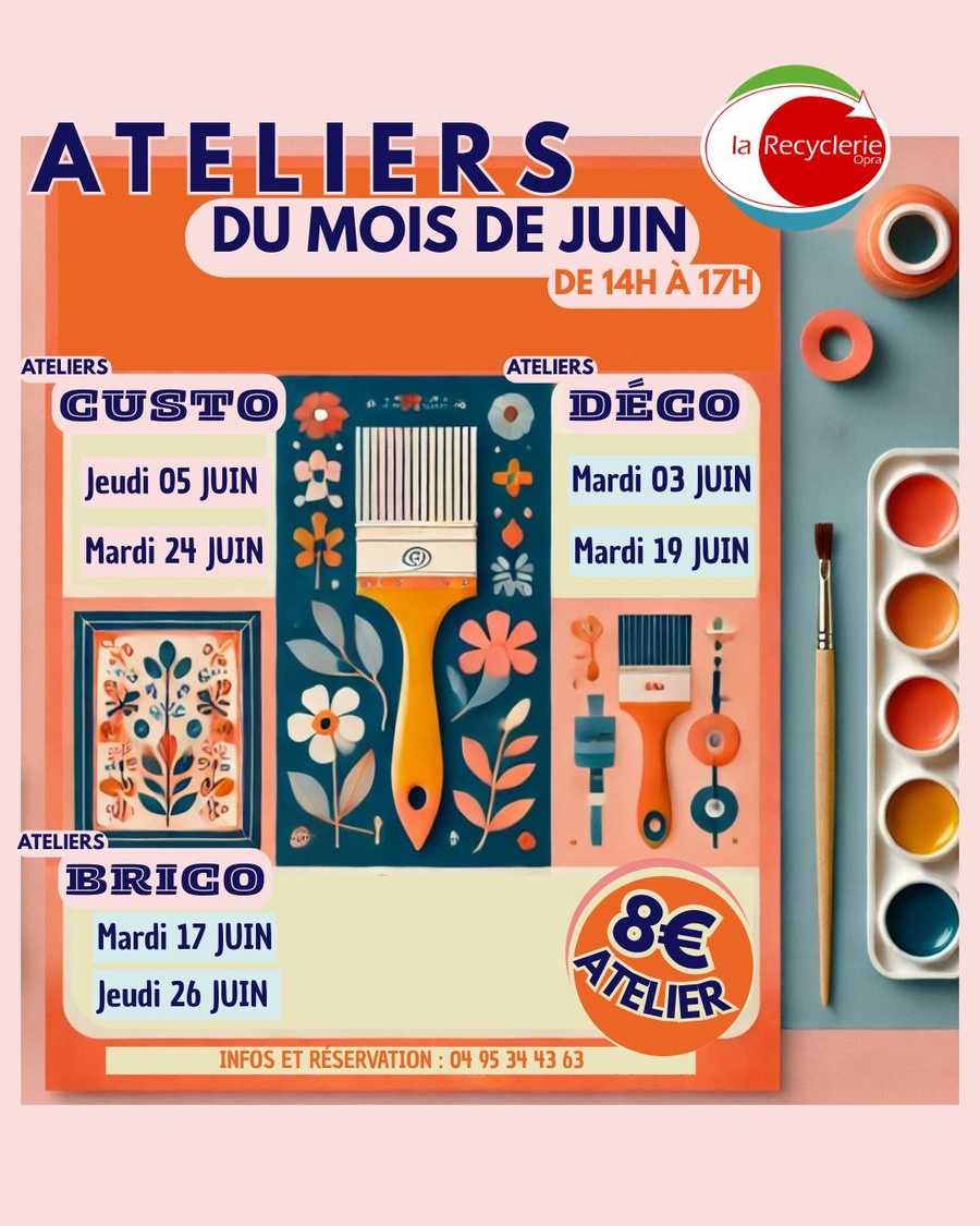Atelier Déco - Recyclerie OPRA