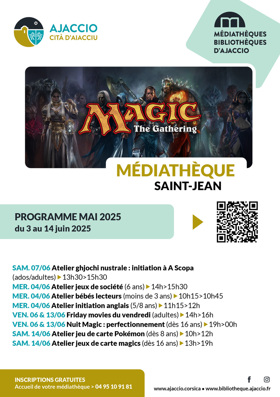 Friday movies - Médiathèque Saint-Jean